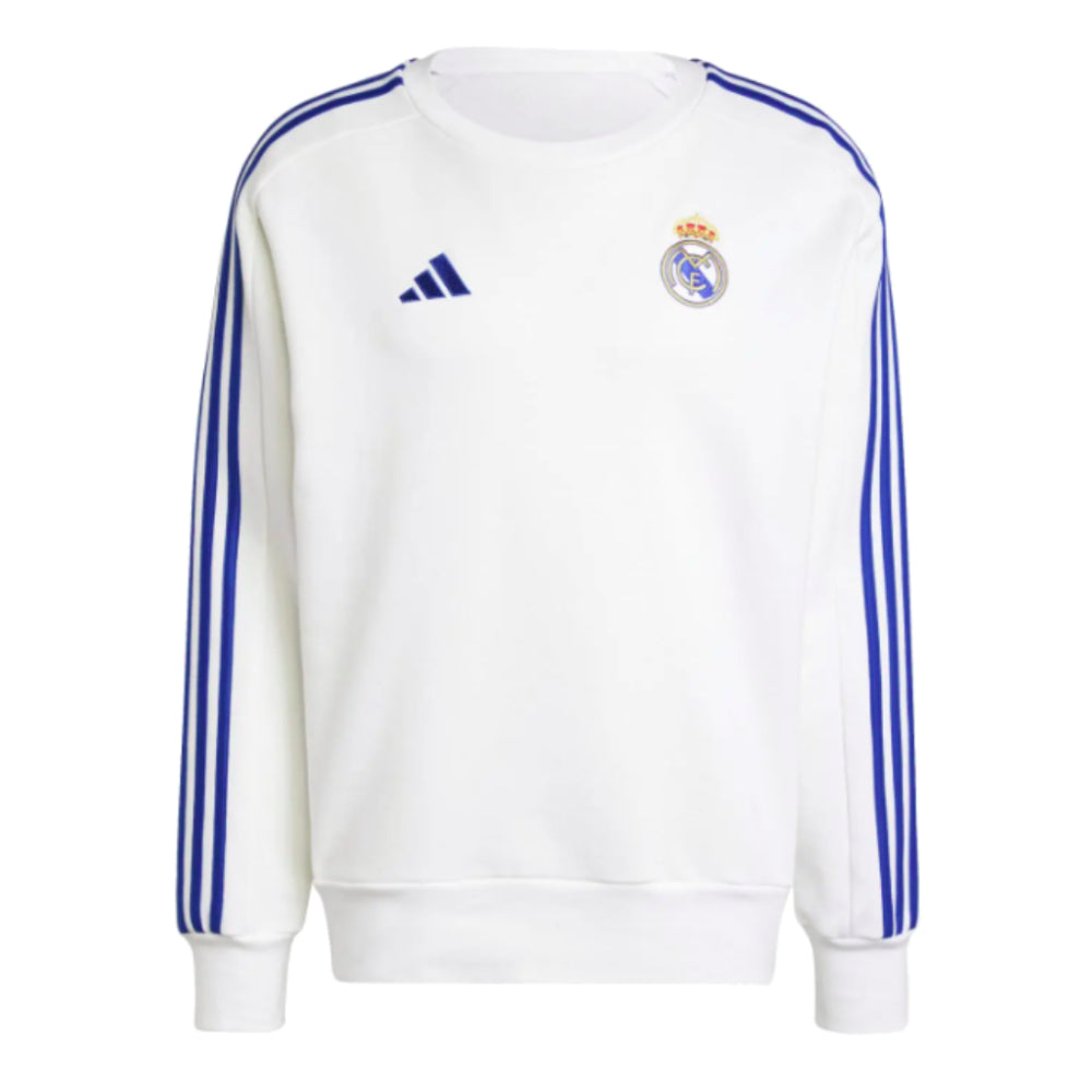 2024-2025 Real Madrid DNA Sweat Top (White)_1