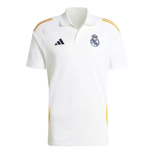 2024-2025 Real Madrid Polo Shirt (White)_1