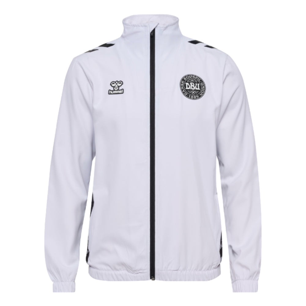 2024-2025 Denmark Line up Jacket (White)_1