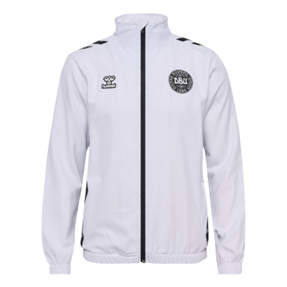 2024-2025 Denmark Line up Jacket (White)_1