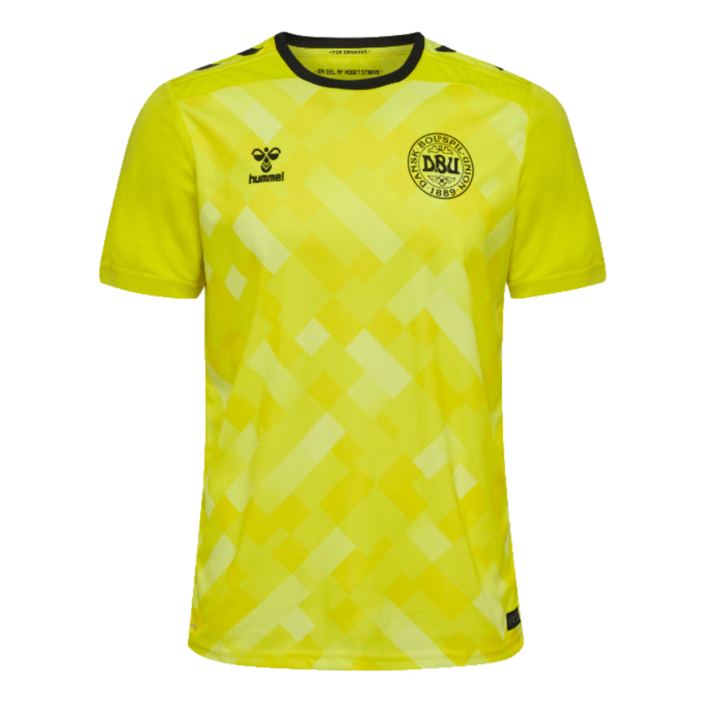 2024-2025 Denmark Home Goalkeeper Shirt (Yellow)_1
