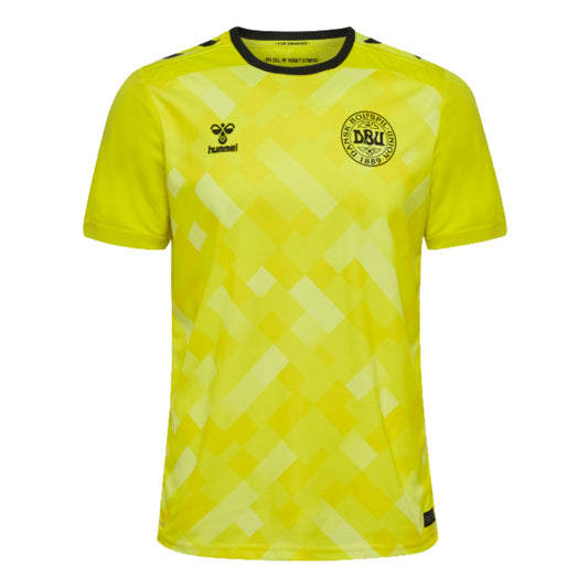 2024-2025 Denmark Home Goalkeeper Shirt (Yellow)_1