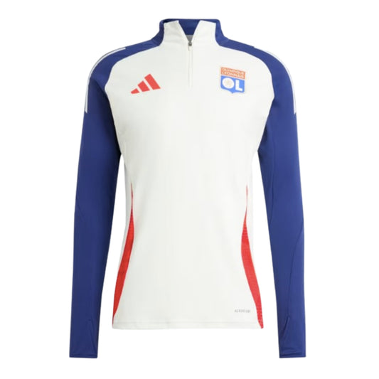 2024-2025 Olympique Lyon Training Top (White Tint)_1