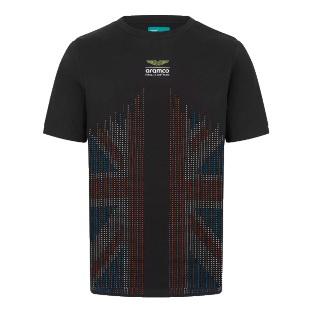 2024 Aston Martin F1 Silverstone Graphic Tee (Black)_1