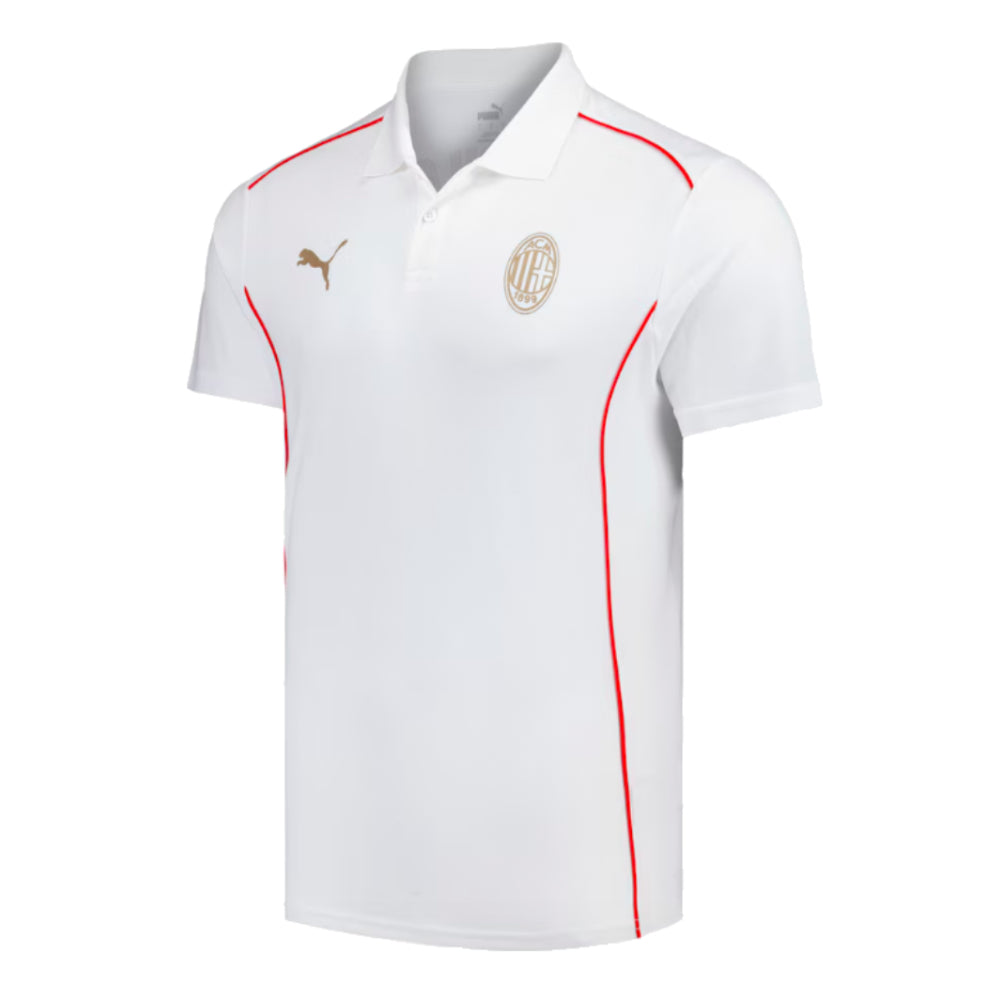 2024-2025 AC Milan Casuals Polo Shirt (White)_1