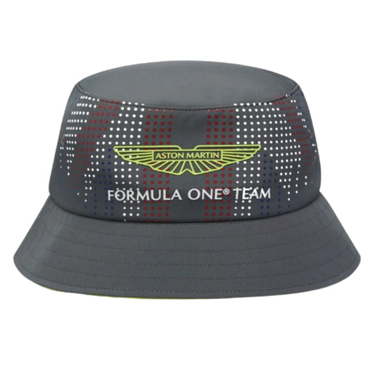 2024 Aston Martin Team Silverstone Bucket Hat - Dark Grey_1