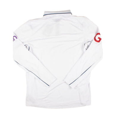 2024-2025 England Test Cricket Pro LS Shirt (White)_1
