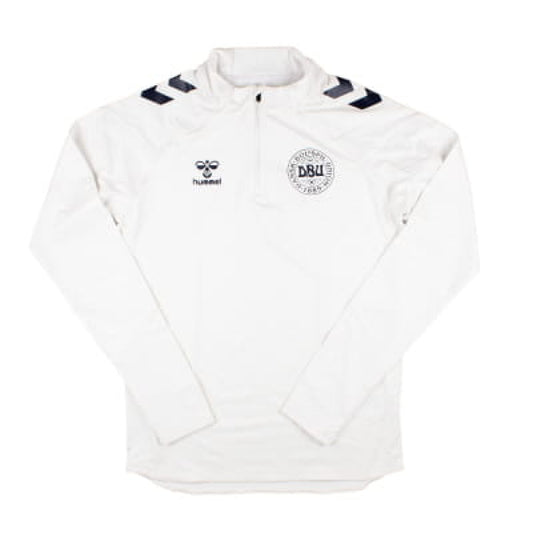 2024-2025 Denmark Pro Half Zip Sweat Top (White)_1