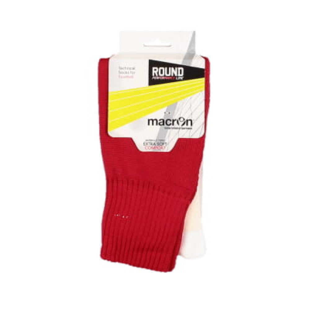 Macron Performance Socks (Red)_1