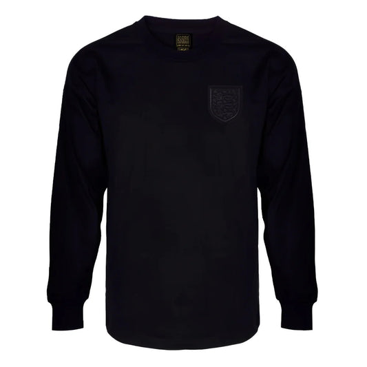 England 1966 LS World Cup Final Black Out No 6 Shirt_0