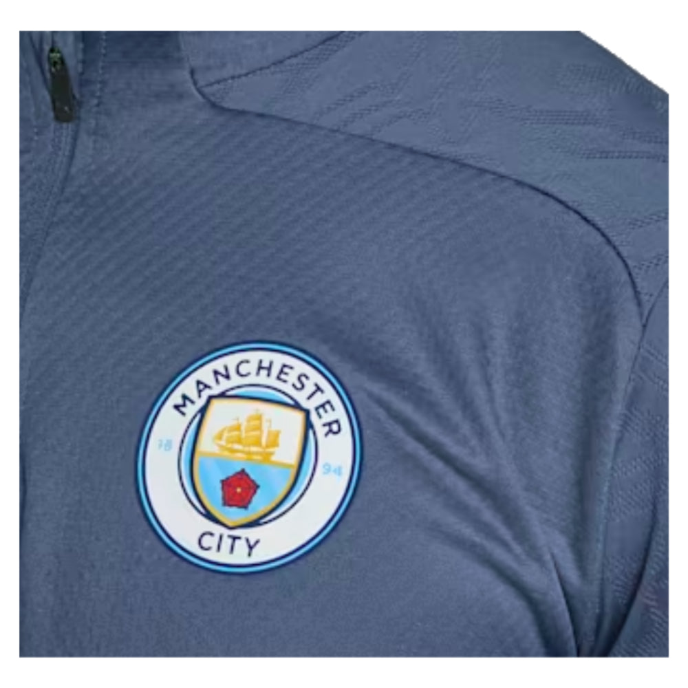 2024-2025 Man City Training 1/4 Zip Top (Inky Blue)_2