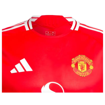 2024-2025 Man Utd Authentic Long Sleeve Home Shirt_2