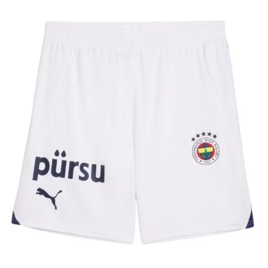 2024-2025 Fenerbahce Home Shorts (White)_1
