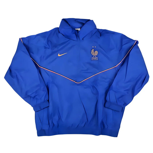 2024-2025 France Windrunner Anorak Jacket (Blue)_1