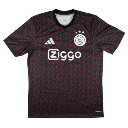 2024-2025 Ajax Pre Match Shirt (Black)_1