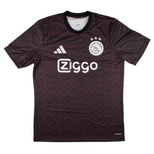2024-2025 Ajax Pre Match Shirt (Black)_1