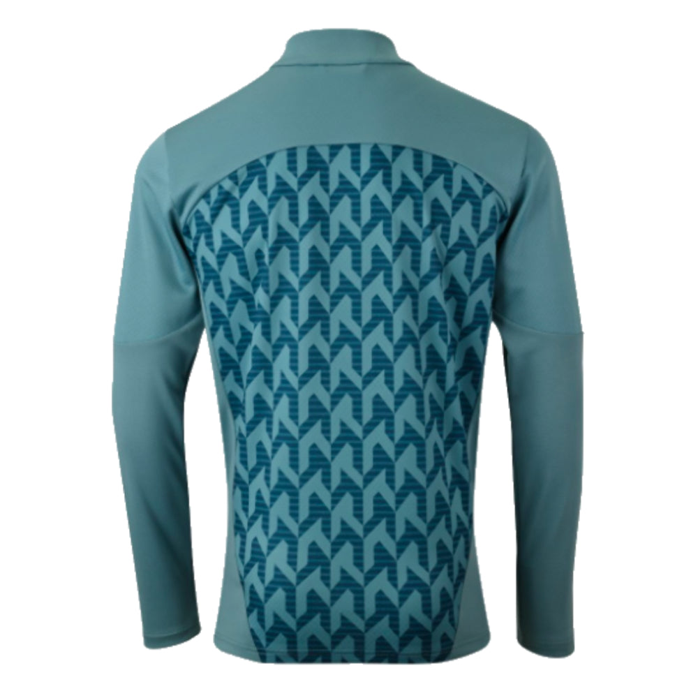 2024-2025 Marseille Prematch 1/4 Zip Top (Bold Blue)_3