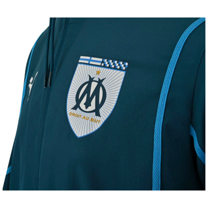 2024-2025 Marseille Prematch Woven Jacket (Blue)_3