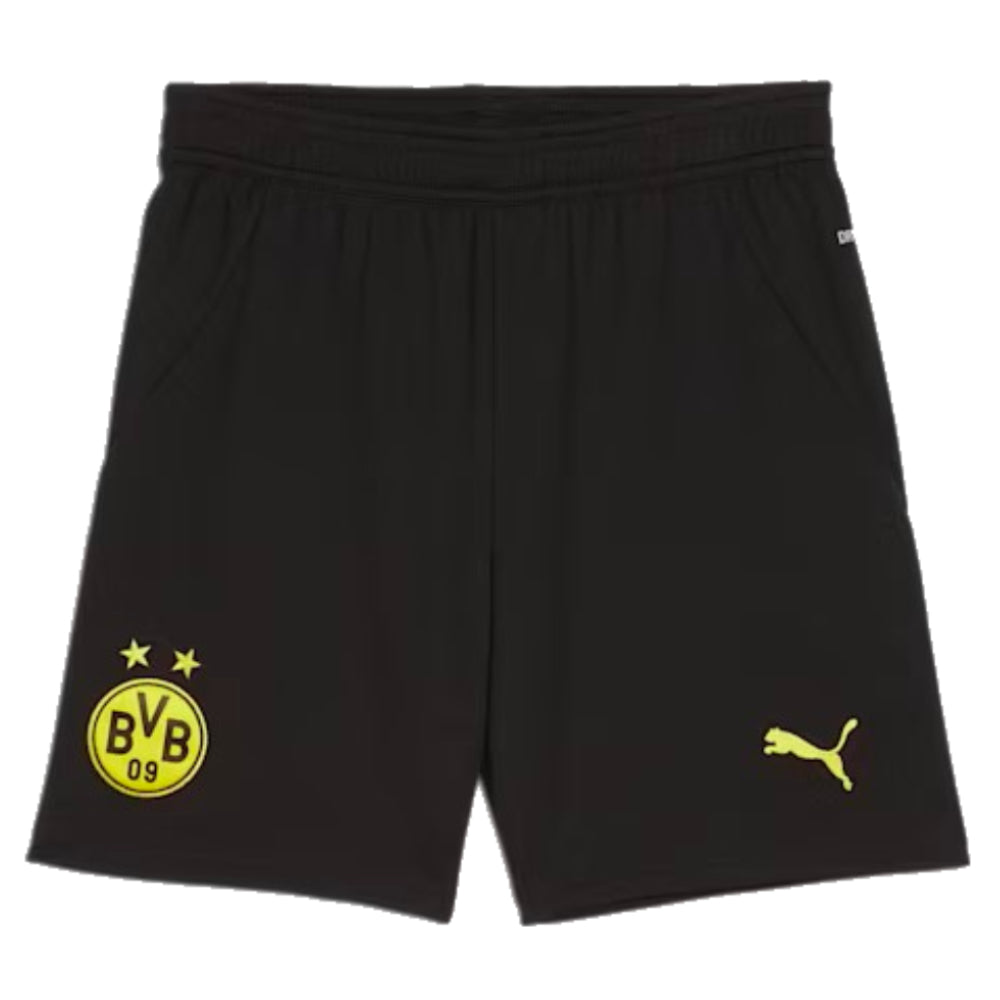 2024-2025 Borussia Dortmund Home Shorts (Black) - Kids_1