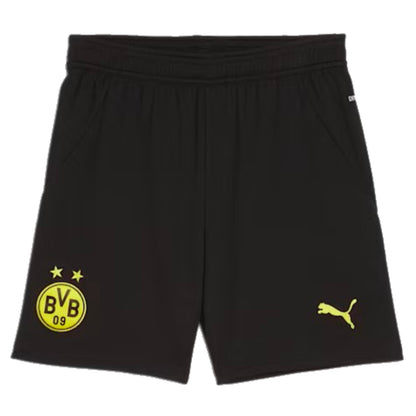 2024-2025 Borussia Dortmund Home Shorts (Black) - Kids_1