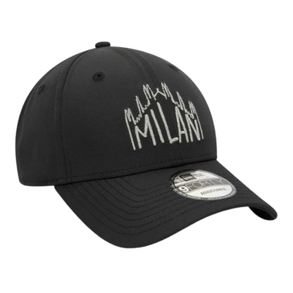 AC Milan Reflective 9Forty Cap (Black)_2