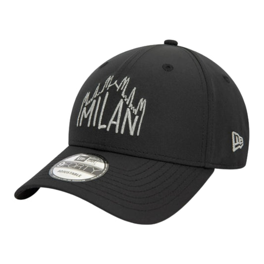 AC Milan Reflective 9Forty Cap (Black)_2