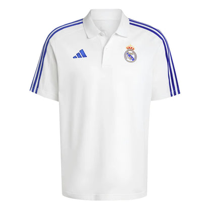 2024-2025 Real Madrid DNA Polo Shirt (White)_1
