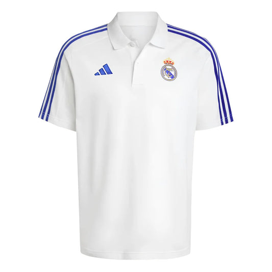 2024-2025 Real Madrid DNA Polo Shirt (White)_1
