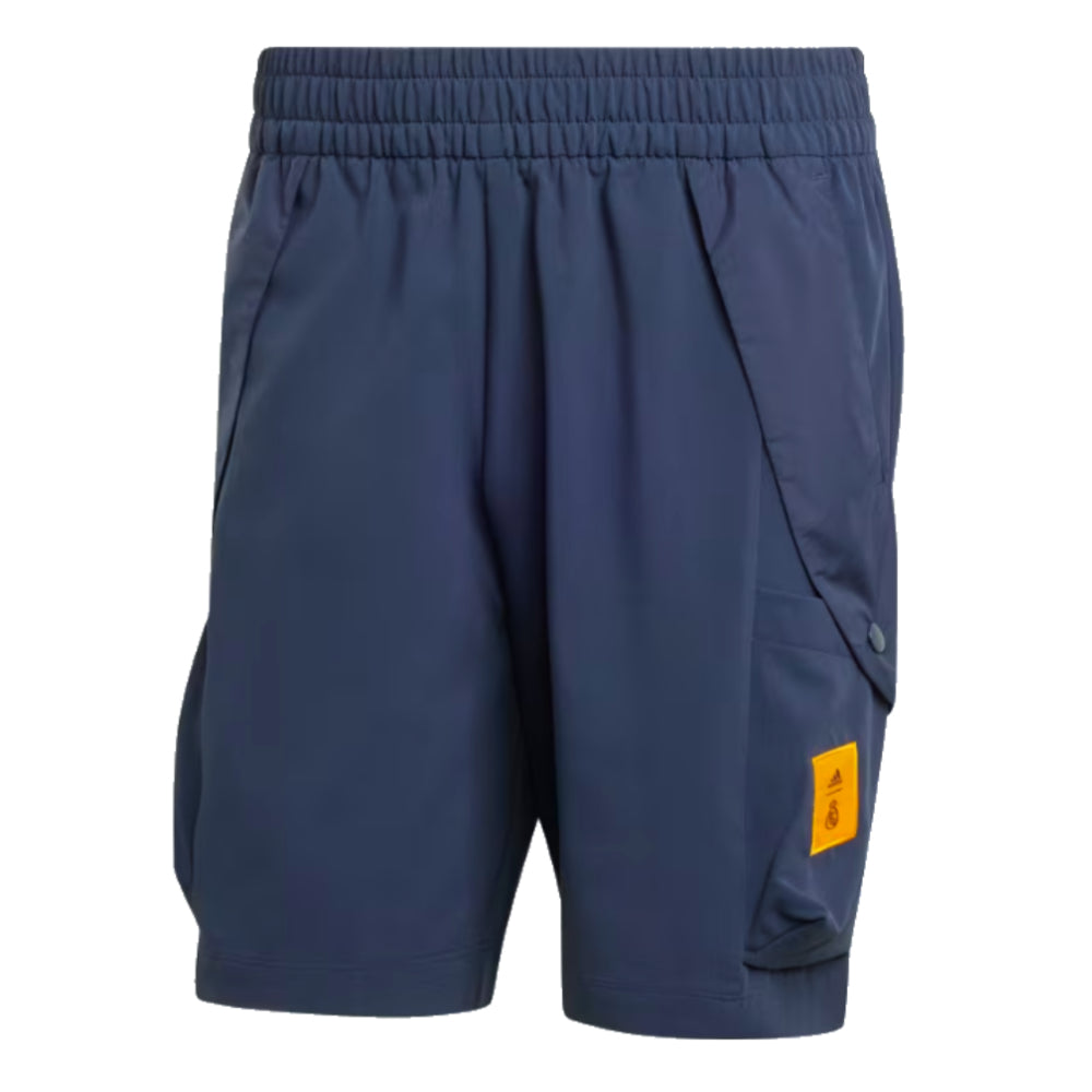 2024-2025 Real Madrid Seasonal Cargo Shorts (Night Navy)_1
