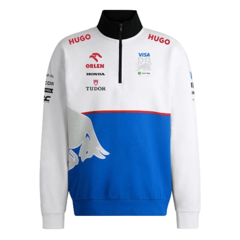 2024 Visa Cash App RB Half-Zip Sweatshirt (White)_1