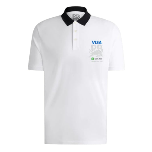 2024 Visa Cash App RB Essential Polo (White)_1