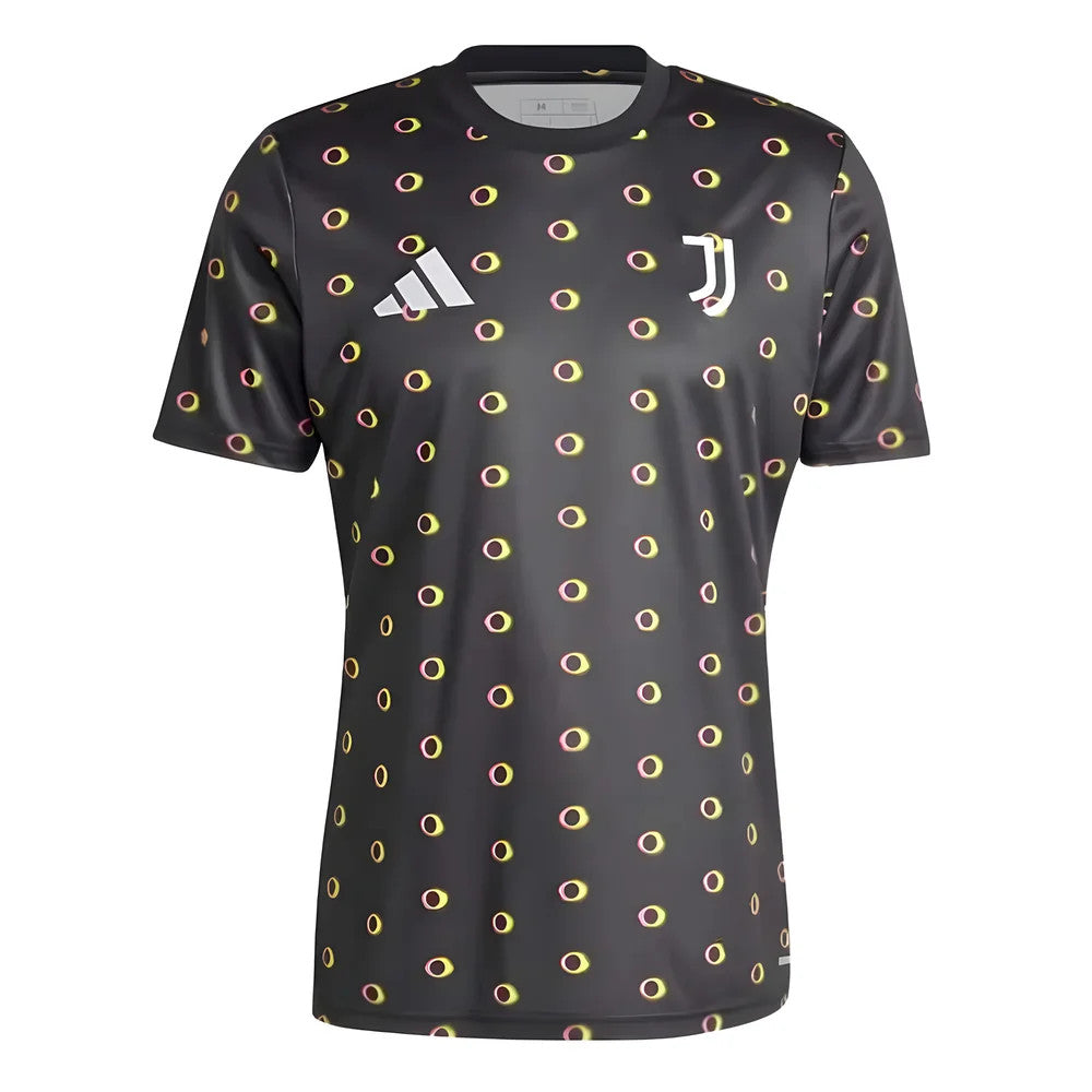2024-2025 Juventus Pre-Match Shirt (Black)_1