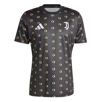 2024-2025 Juventus Pre-Match Shirt (Black)_1