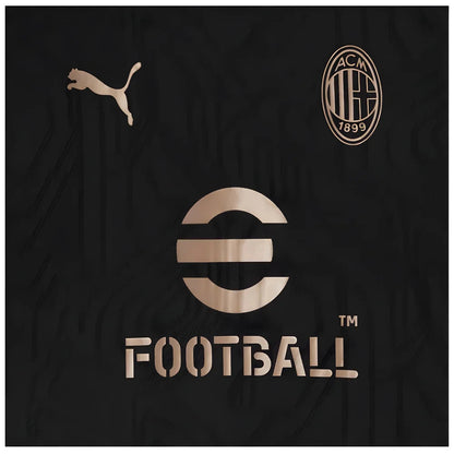 2024-2025 AC Milan Training Shirt (Black) - Kids_2