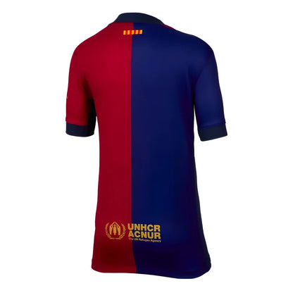 2024-2025 Barcelona Home Shirt (Kids) (Lamine Yamal 19)_5