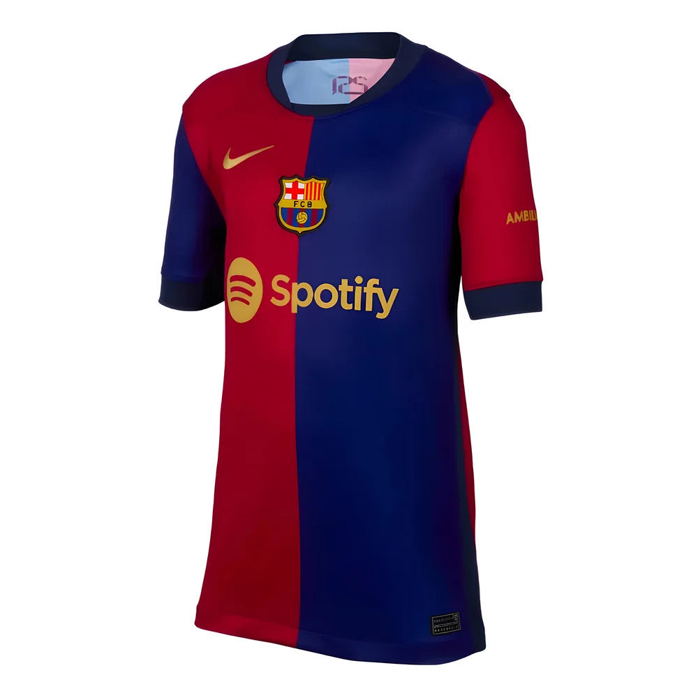 2024-2025 Barcelona Home Shirt (Kids) (Lamine Yamal 19)_5