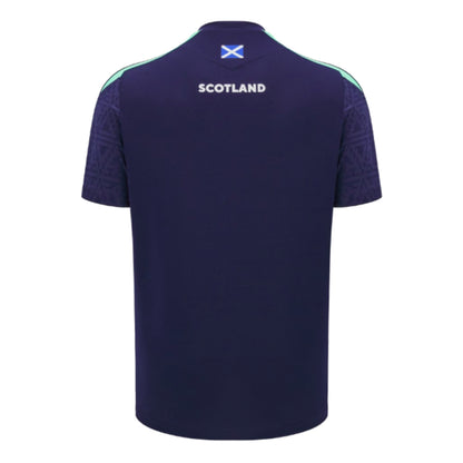2024-2025 Scotland Rugby Poly Training Shirt (Navy)_1