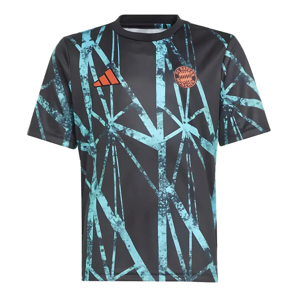 2024-2025 Bayern Munich Pre-Match Shirt (Black) - Kids_1