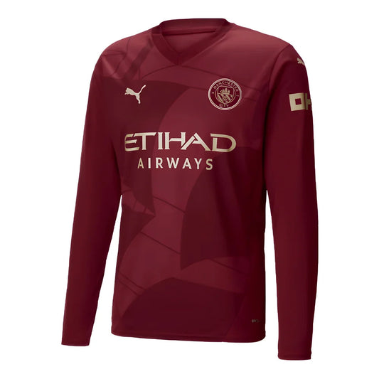 2024-2025 Man City Third Long Sleeve Shirt_3