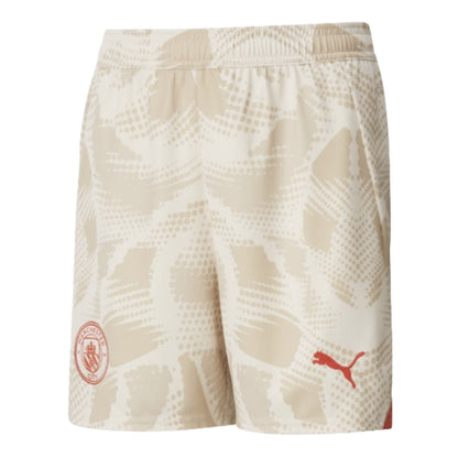 2024-2025 Man City Away Goalkeeper Shorts (Alpine Snow) - Kids_1