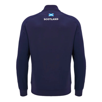 2024-2025 Scotland Rugby Anthem Full Zip Top (Navy) - Kids_1