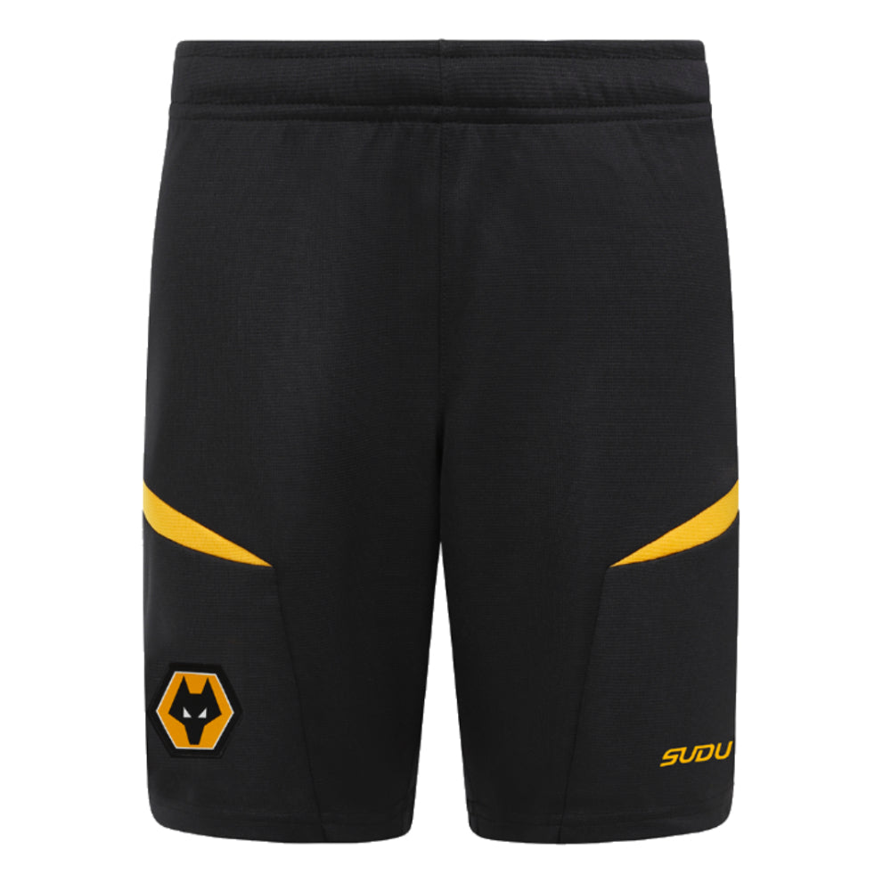 2024-2025 Wolves Home Shorts (Black) - Kids_3