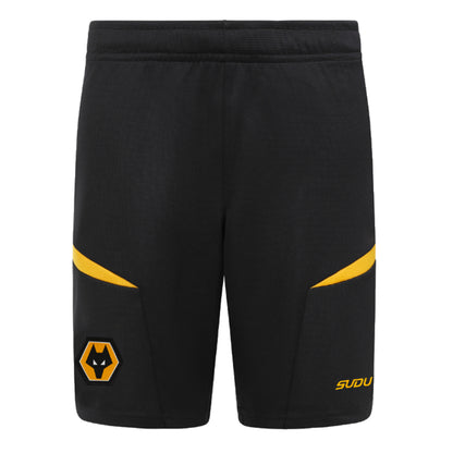 2024-2025 Wolves Home Shorts (Black) - Kids_3