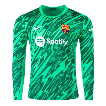 2024-2025 Barcelona Home Goalkeeper Shirt (Green)_1
