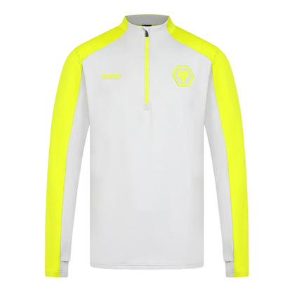 2024-2025 Wolves Players Training 1/4 Zip (Grey)_2