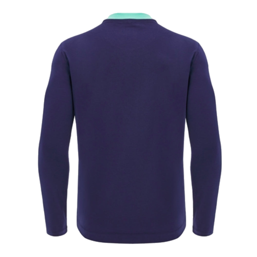 2024-2025 Scotland Rugby Travel LS Cotton Tee (Navy)_2