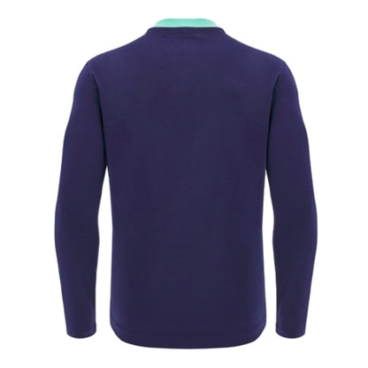 2024-2025 Scotland Rugby Travel LS Cotton Tee (Navy)_2