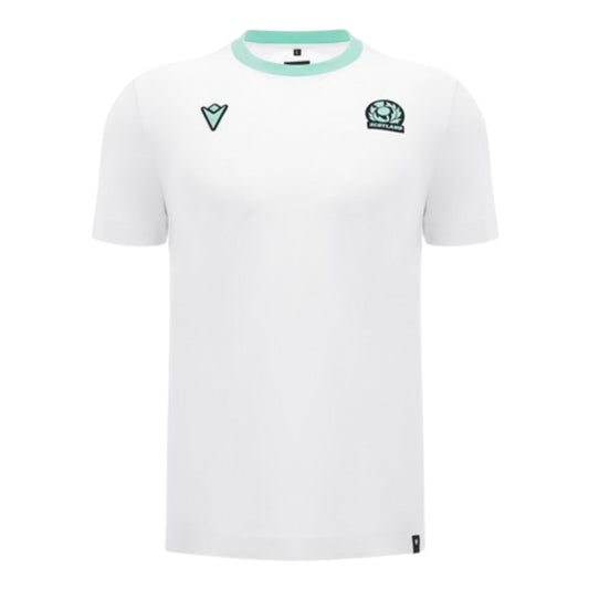 2024-2025 Scotland Rugby Travel Cotton Tee (White)_2