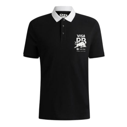 2024 Visa Cash App RB Essential Logo Polo (Black)_1