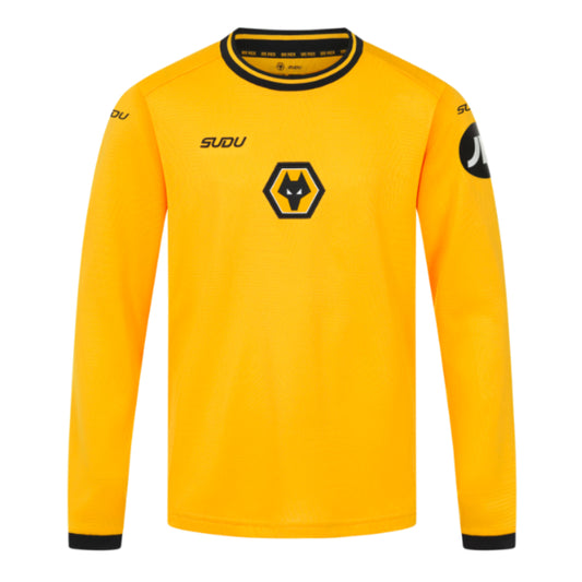 2024-2025 Wolves Long Sleeve Home Shirt (Kids)_2